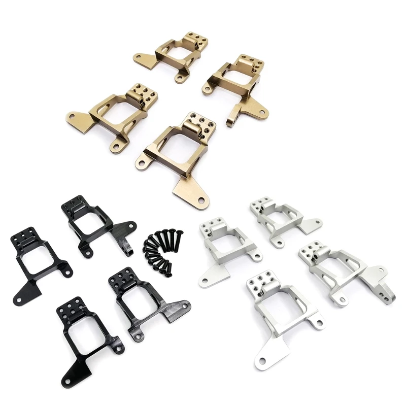 4pcs/set Aluminum Alloy Front and Rear Shock Absorber Bracket for TRX4 1/10 RC Rock Crawler Car Upgrade Accessories | Игрушки и хобби