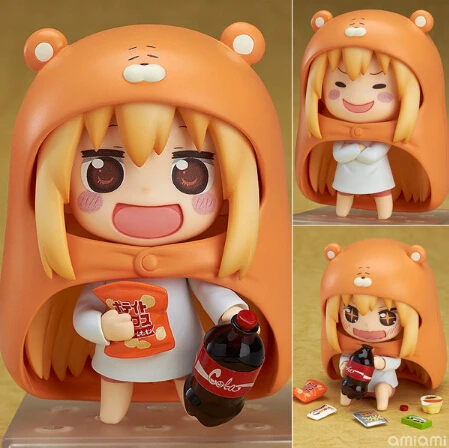 

Лолита Sankaku голова Himouto! Умару-Чан Умару фигурка Doma MARMOT хомяки 10 см Модель Фигурки ПВХ ринкедо