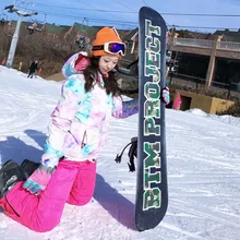 Womens Ski Suit Snowboard Clothes Waterproof Winter Outdoor Snow Ski Jackets And Pants Skiing And Snowboarding Jacket Women