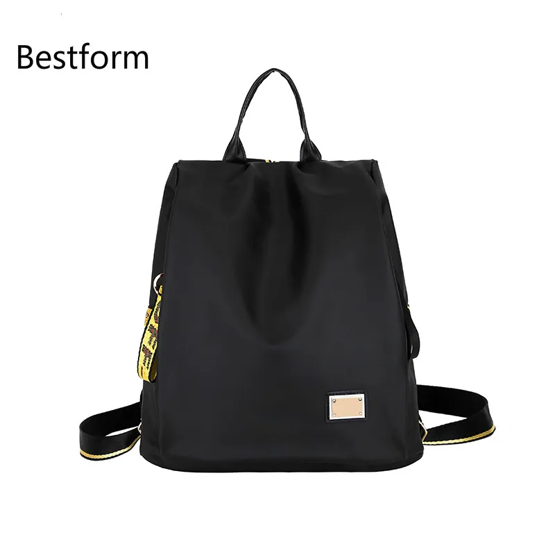 Сумки для женщин 2019 Модный женский рюкзак плотная большой вместимости цветная сумка Высококачественная дорожная сумка для шоппинга
