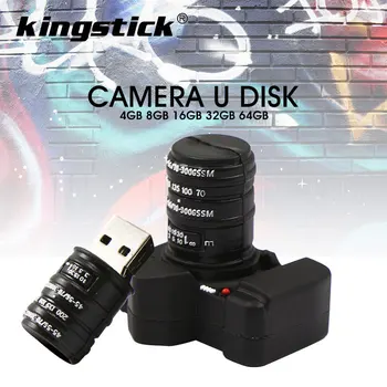 

Gift+ Camera USB Flash Drives 64GB Cartoon Mini Pendrive Personalized 32GB 4GB 8GB 16GB Memory Stick Pen Drive Flashdisk Gifts