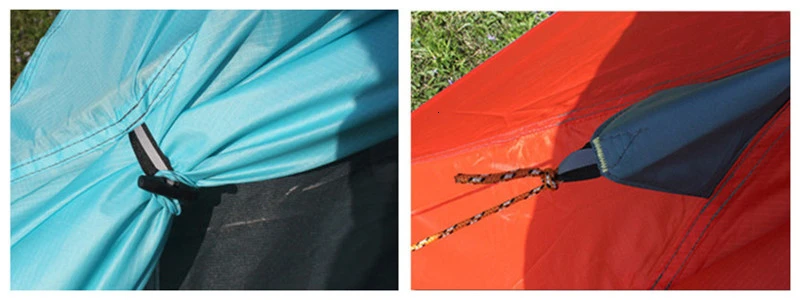 FLYTOP High Strength Ultralight Aluminium Alloy Pole Camping Tent 1 Person Double Layer Waterproof Tent for Mountain Trip (6)