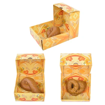 

Realistic Shit Funny Joke Toys Fake Turd Poop Prank Anti Stress Gadget Squish Tricky Toy