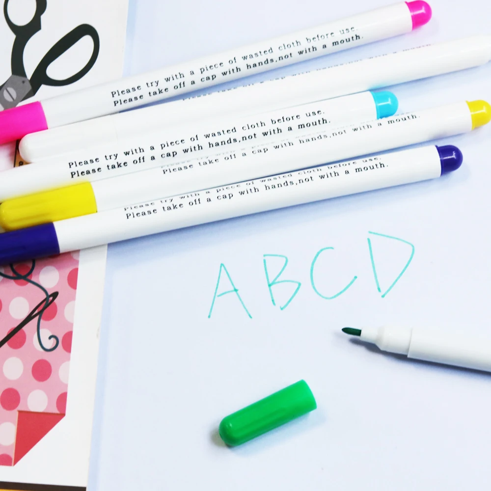 Маркер для ткани со стираемой водой мерный измерительный прибор шитья из мела и