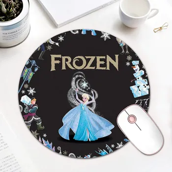 

Frozen Pattern Round Mousepad Mouse Pad Choose for Gift Game Office Tablet Mice Mat Child Gift