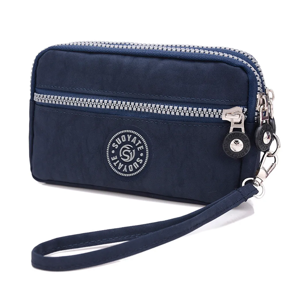 F Maison Fabre New Fashion Long Canvas Women Wallet Clutch Women's Purse Best Phone Wallet Female Case Phone Pocket Dropship - Цвет: F