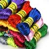 20 m 2.5mm mélange couleur Nylon noir hochets Satin chinois nouage soie macramé cordon perles tressé Shamballa ficelle fil HK198 ► Photo 3/6