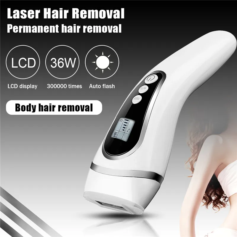 

3 in 1 HR SR FR Mini Handheld Laser Epilator Depiladora Permanent Hair Removal Device 300000 Flashes Body Laser Hair Remover