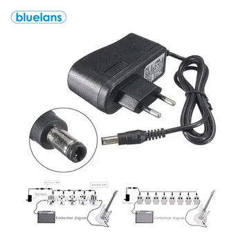 

9V 1A Pedal Power Supply Adapter Guitar Effect Charger for Stompbox EU/UK Plug