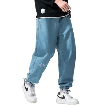 

Loose Hip Hop Jeans Baggy Denim HIPHOP 2020 Spring Autumn Punk Streetwear Ripeed Jeans