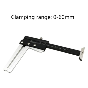 

2020 New Brake Disc Thickness Measuring Caliper Vernier Ruler Tyre Tire Tread Depth Gauge