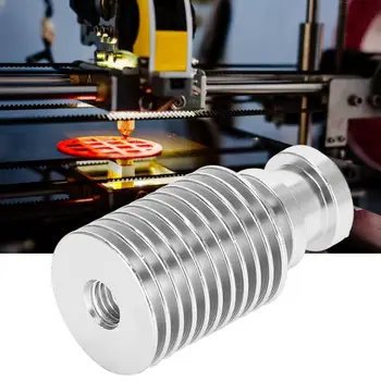 

Heatsink Extruder Silver Stainless Steel 1.75mm Filament Upgrade Accessories for 3D Printer New
