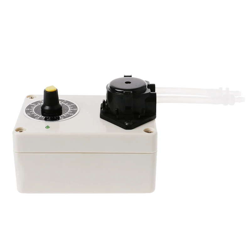 

DC 12V Dosing Pump Speed Adjustable Peristaltic Pump For Aquarium Lab Water Dosing Pump US Plug