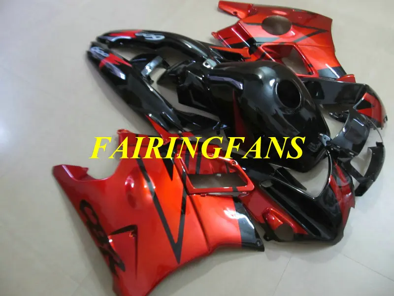 Изготовленный На Заказ обтекатель комплект для HONDA CBR600F2 91 92 93 94 CBR 600 F2 CBR 600F2 CBR600 1991 1994 красный Обтекатели черные+ подарки HS08