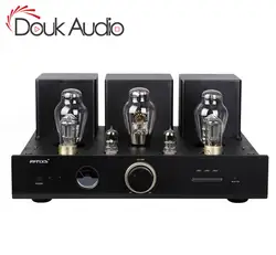 Douk аудио hi-end 300B Ламповый Усилители домашние HiFi однополярный класс интегрированный Мощность Amp Черный