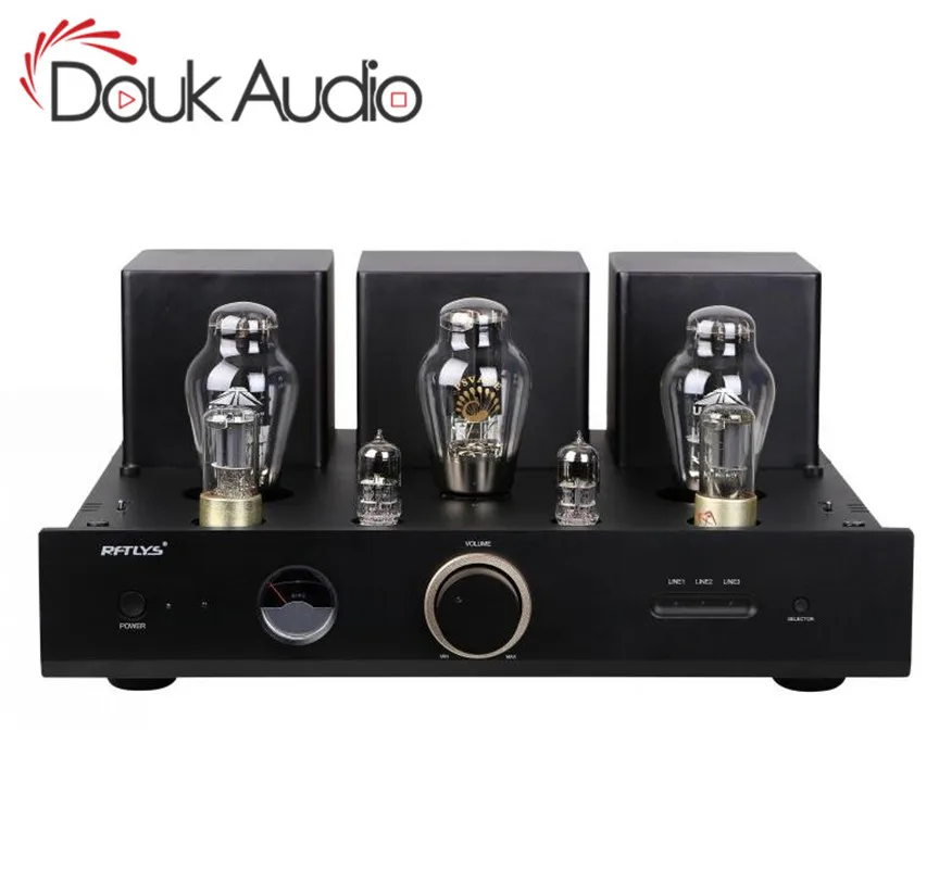 Douk Audio Hi end 300B Vacuum Tube Amplifier HiFi Single Ended Class A Integrated Power Amp|power amp|tube amplifier hificlass a tube |
