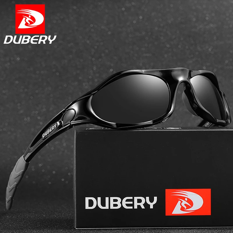 

Dubery Designer Fashion Sport Sunglasses Polarized Safety Goggles Sun Glasses Yiwu Fashionable lentes de sol UV400 with Case