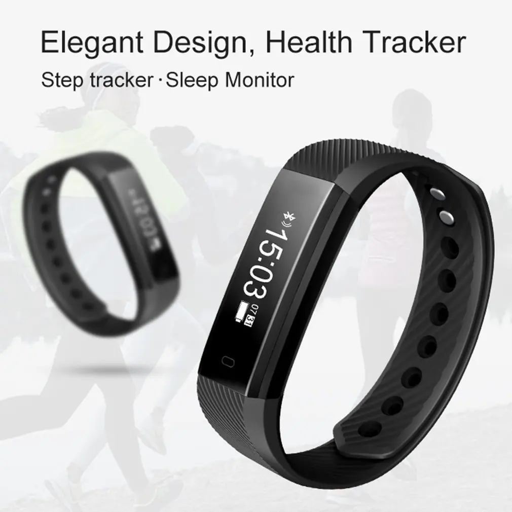 Водонепроницаемый смарт-браслет Smartband 4,0 с 0,86 дюймовым OLED сенсорным экраном мониторинг сна подсчет шагов