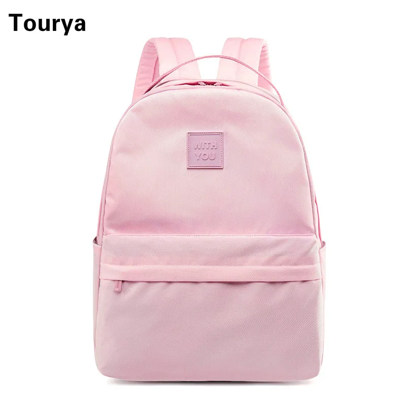 

Tourya Foldable Waterproof Women Backpack Casual College School Bags Laptop Bagpack Bookbags for Teenage Girls Travel Rucksack