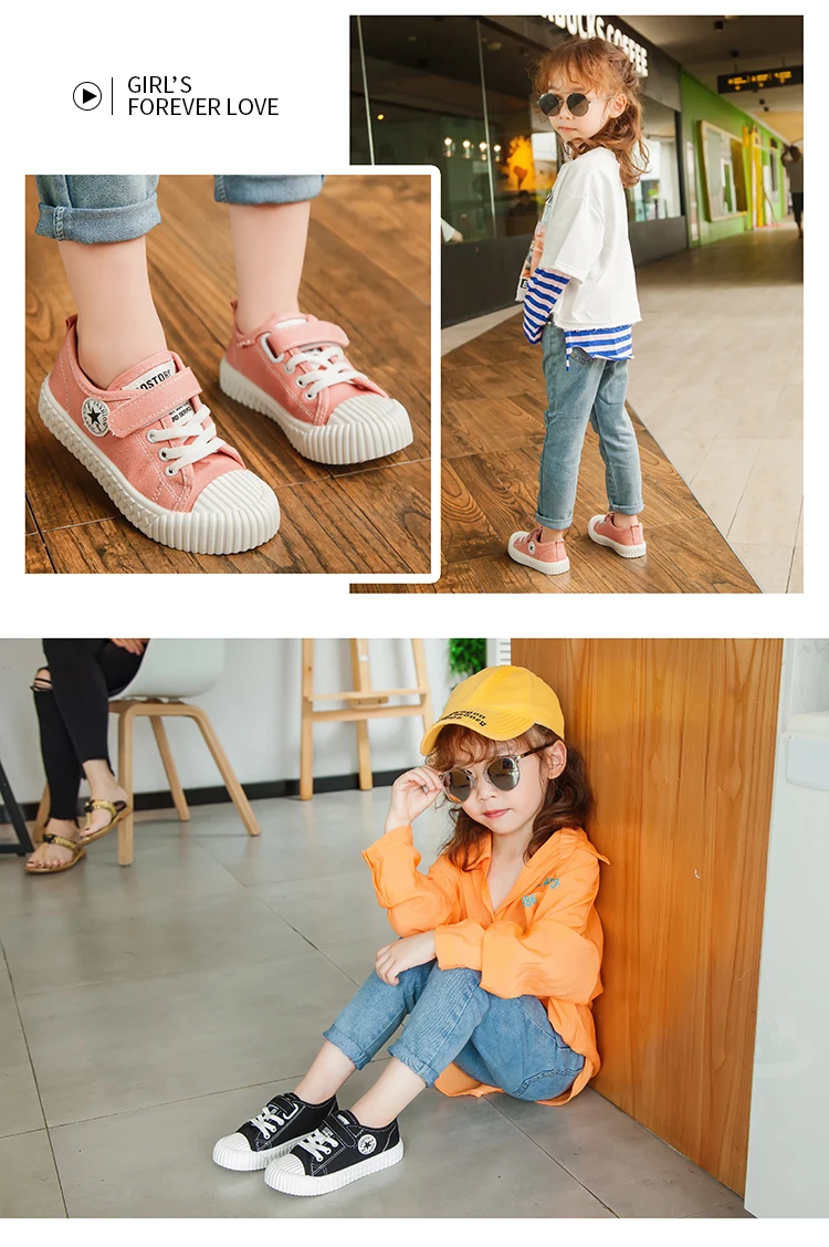 JGSHOWKITO Fashion Brand New Unisex Kids Shoes For Boys Girls Children Casual Sneakers Candy Color Sneakers Classic Running Flat