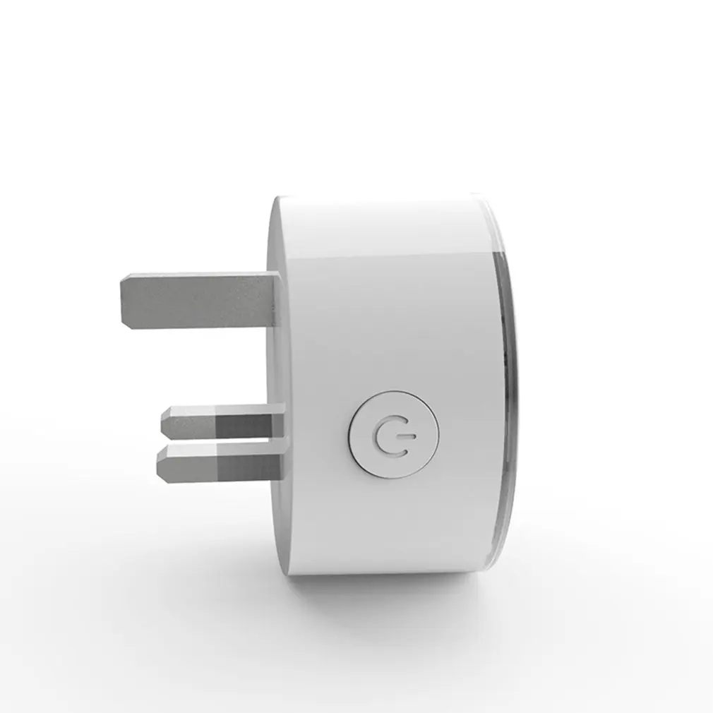 

Smart Wifi Socket Phone APP Remote Control Home Automation Timer Voice Control Switch Wall Plug with RGB LED Light