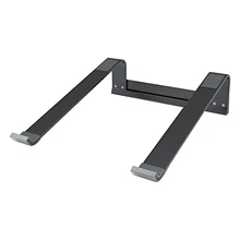 Ноутбук нескользящий складной охлаждающий кронштейн держатель стабильный алюминиевый сплав портативный компактный настольный компьютер подставка для ноутбука