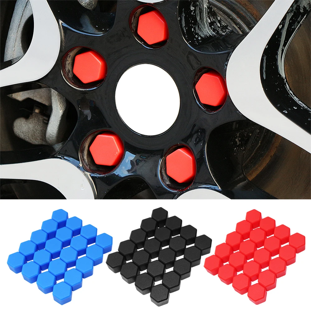 Silicone Car Wheel Caps Bolts Covers Nuts For Mercedes Benz BGA AMG