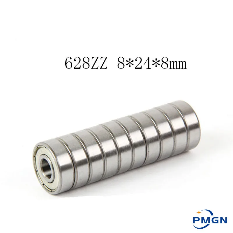30 шт. ABEC-5 628ZZ 628Z 628 8x24x8 мм металлическое уплотнение миниатюрное высокое качество