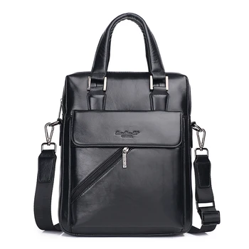 

Men's leather inclined shoulder bag business laptop baotou layer cowhide large-capacity single shoulder bag computer bag