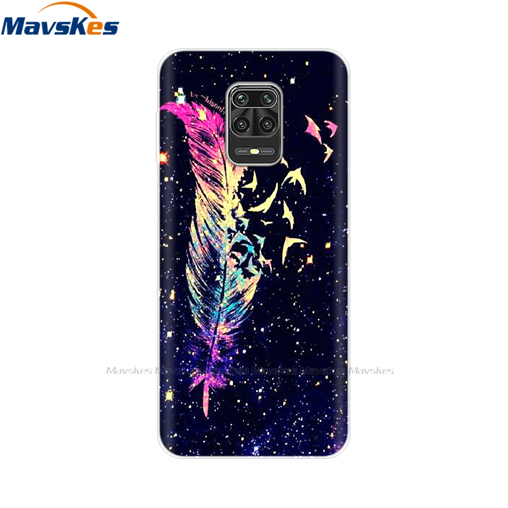 Phone Cases For Xiaomi Redmi Note 9S Case Soft TPU Silicone Protective Shell Back Cover For Redmi Note 9S 9 Pro Max Case Bumper xiaomi leather case case Cases For Xiaomi