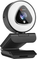 Webcam with Ring Light for Streaming - 1080P HD Web Camera with Microphone Auto Focus Computer | Laptop | Desktop USB Camera Webcam with Ring Light for Streaming - 1080P HD Web Camera with Microphone Auto Focus Computer | Laptop | Desktop USB Camera