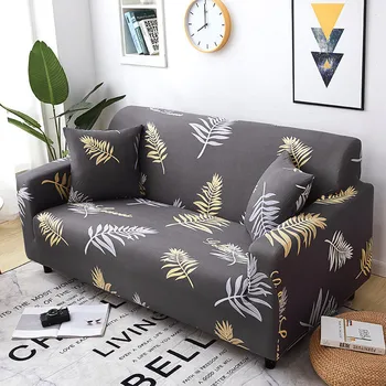 

Non-slip Sofa Cover Morden Printed Floral Sectional Slipcovers 1/2/3/4 Seaters Elastic Stretch Sofa Cover for Living Room Couch