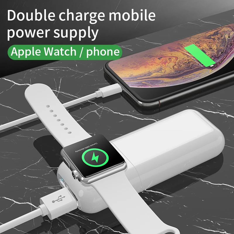 Беспроводное зарядное устройство для Apple Watch портативное магнитное iWatch