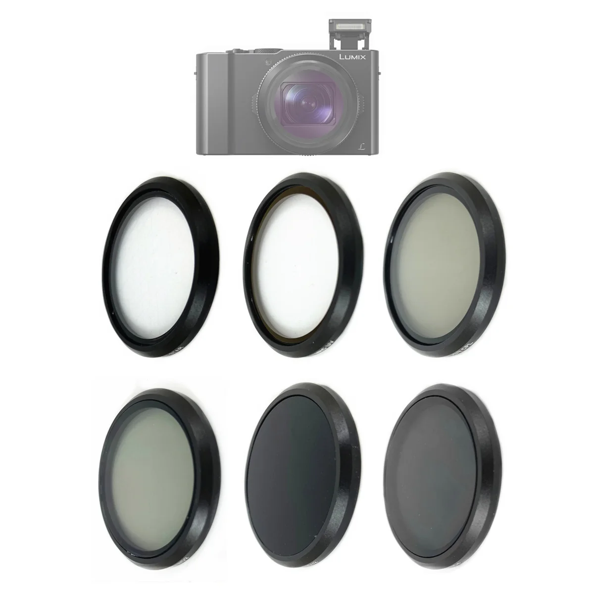 UV CPL PL ND8 ND16 ND32 ND 8 16 32 Звездный фильтр нейтральной плотности для Panasonic Lumix DC LX10