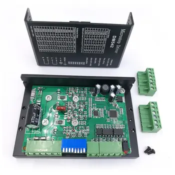 

CNC Digital Stepper Motor Controller DSP 86 Stepper Motor Driver Board for 3D Router Printer 20KHz DC24-60V 4.5A Roteador