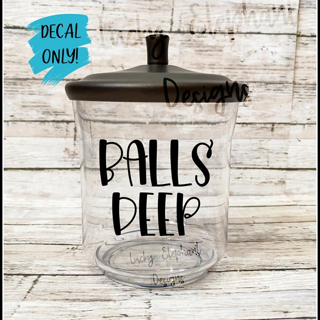 Bathroom Jars, Bathroom Decor, Funny Bathroom Decor, Pin Me Down