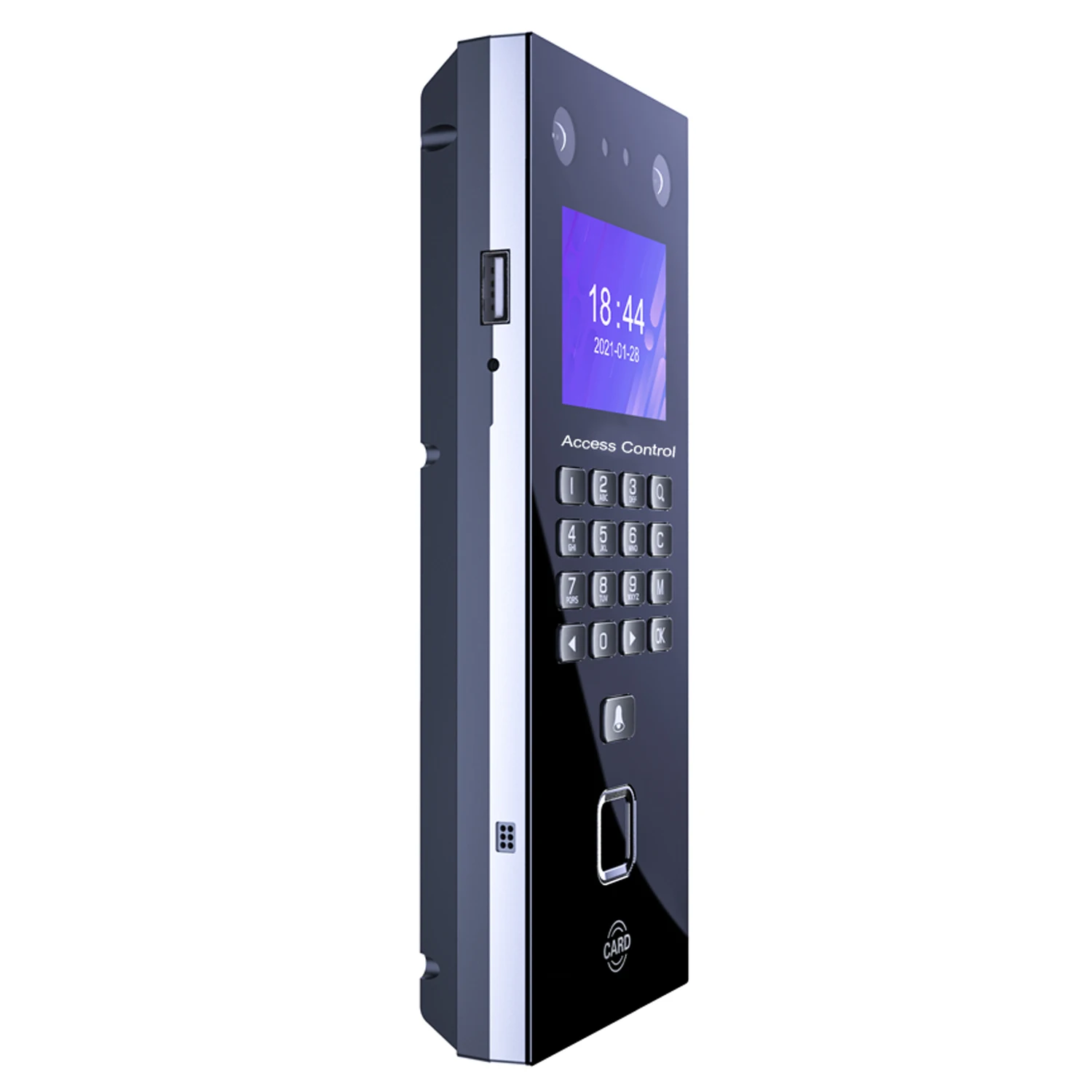 Face recognition access control facial detection door lock fingerprint time attendance keypad TCP/IP USB RFID card palmprint fingerprint face recognition machine