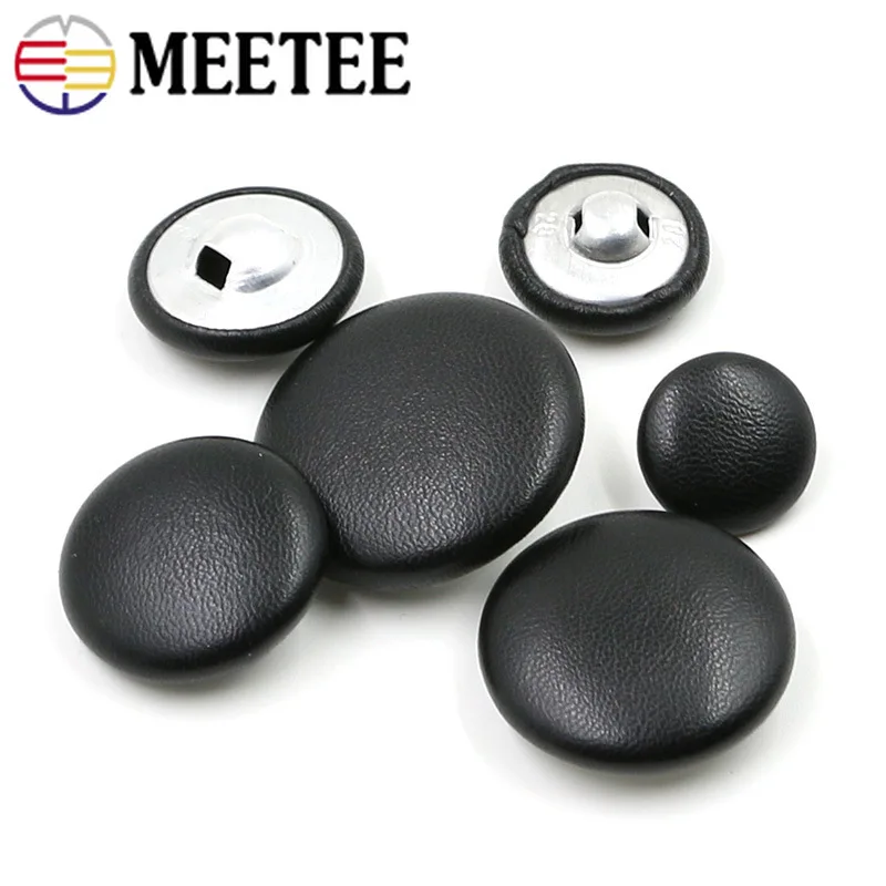 Meetee 30 шт. 11 32 мм кожаная сумка кнопки DIY аксессуары для пошива одежды