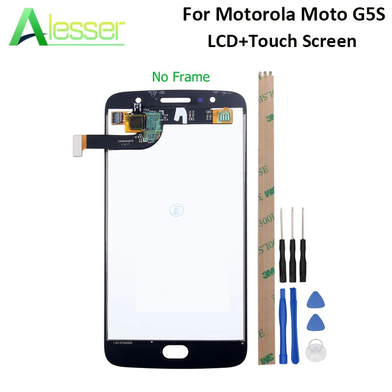ЖК-дисплей Alesser для Motorola Moto G5S дигитайзер сенсорного экрана в сборе XT1793 XT1794 XT1792 +