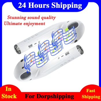 

Giant Bluetooth Speaker Portable Bluetooth Speaker Outdoor 3D Stereo Music Support TF FM AUX Microphone