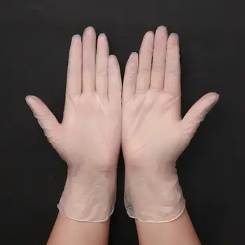 

100 pc Thick convenient Latex Gloves Durable Rubber Protective Rubber Dichotomanthes Industrial Protective Hand Washing Chores