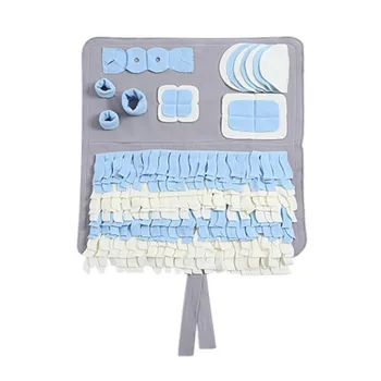 

Pets Mat Training Blanket Dog Foldable Machine Washable Sniffing Pad Snack Finding Feeding Play Mat Toy Supplies
