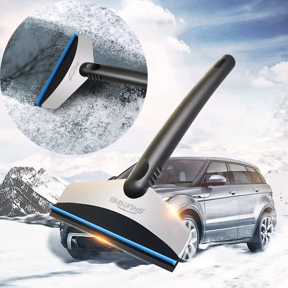 Wupp скребок для льда новая горячая распродажа портативный инструмент для чистки Лопата для льда автомобильный Лобовое Стекло снежный оконный скребок Высокое качество 9918