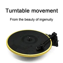 28 см стерео граммофон Проигрыватель аксессуары Металл Винтаж винил замена изогнутый рычаг 3 скорости 33 45 78 об./мин Регулируемый автоматический