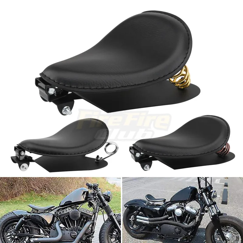 Основание для сиденья мотоцикла комплект из 3 пружин Harley Custom Chopper Sportster Bobber Honda Yamaha