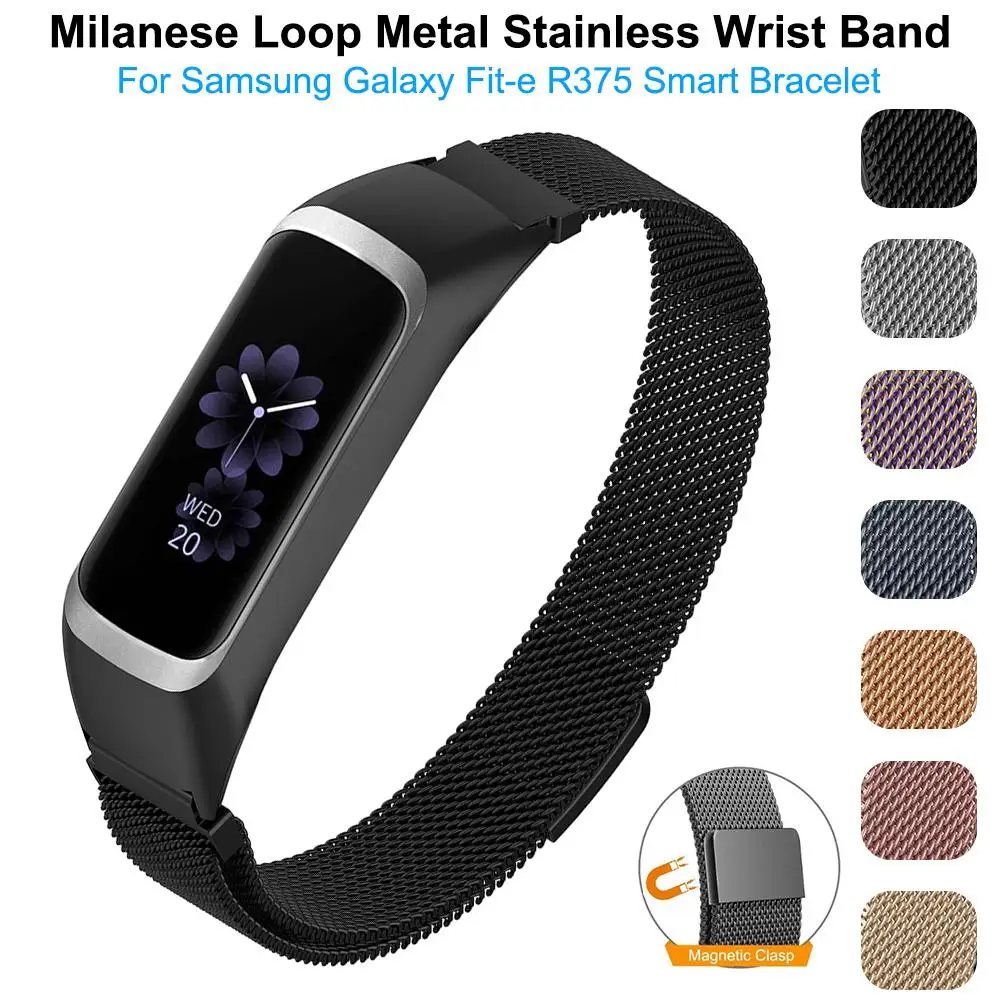 Ремешок для часов samsung Galaxy Fit-e, ремешок для умных часов, магнитный ремешок для часов samsung Galaxy R375, аксессуары для наручных часов