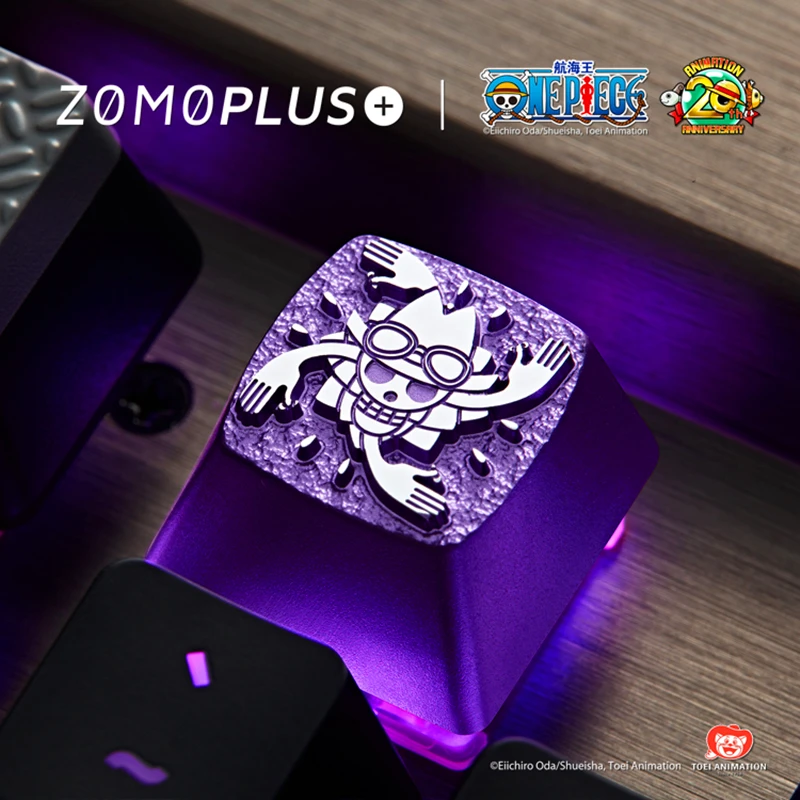 Chave de Uma Design de Personalidade Liga de Alumínio Tampa Peça Teclado Mecânico Keycap um Pedaço Nico · Robin Cherry mx Eixo Keycaps M29 - Imagem 3