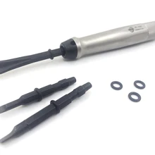 Стоматологическая лаборатория, стоматология, пневматическое долото, дерево, гипсовая штукатурка, нефрит, обработка, воздушный скребок, нож, пневматическое лезвие, инструмент, скребок