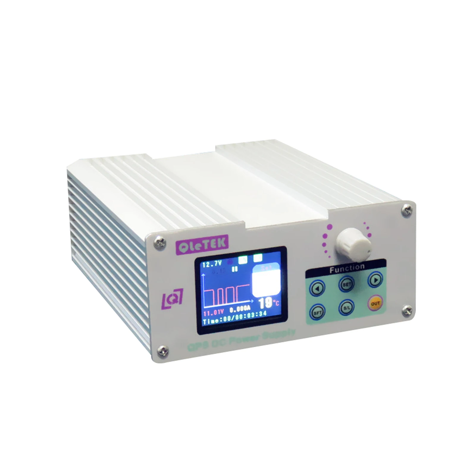 QPS6005S Programmable Color Screen CNC Power Supplys Aluminum Chassis Temperature Control Fan Heat Dissipation Voltage Converter |