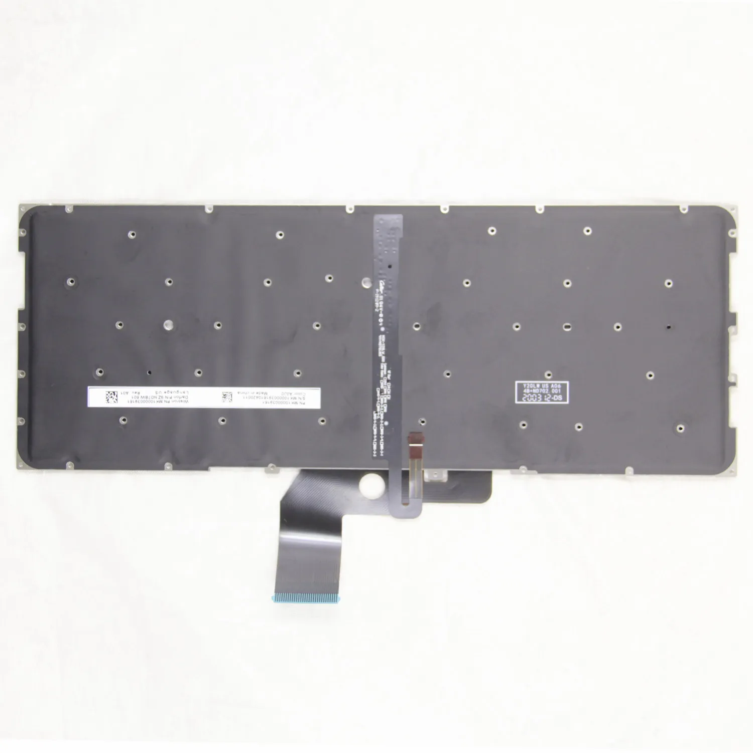 Teclado Retroiluminado para Laptop Inglês 100 Original Eua para Xiaomi mi mi Notebook Air 13.3 16130101 Tm1604 Tm1613 Tm1703 Tm1704 100 Novo - Imagem 2